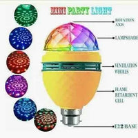 Rotating Disco Bulb 360 (Pack of 1)
